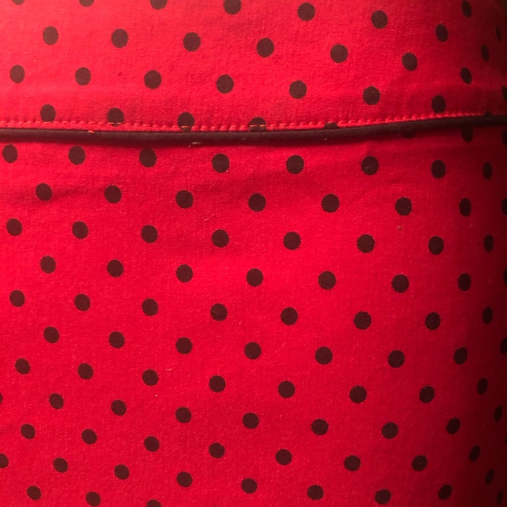 hell bunny red polka dot skirt - Picture 4 of 9